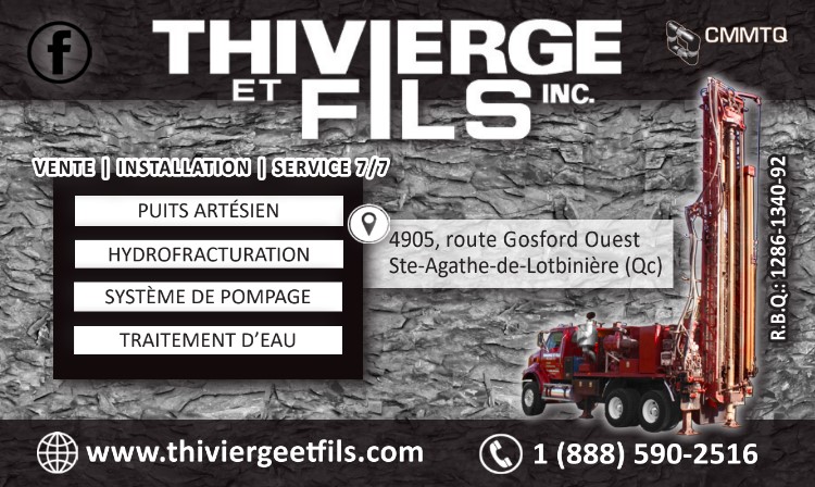 Forage de puits Drummondville