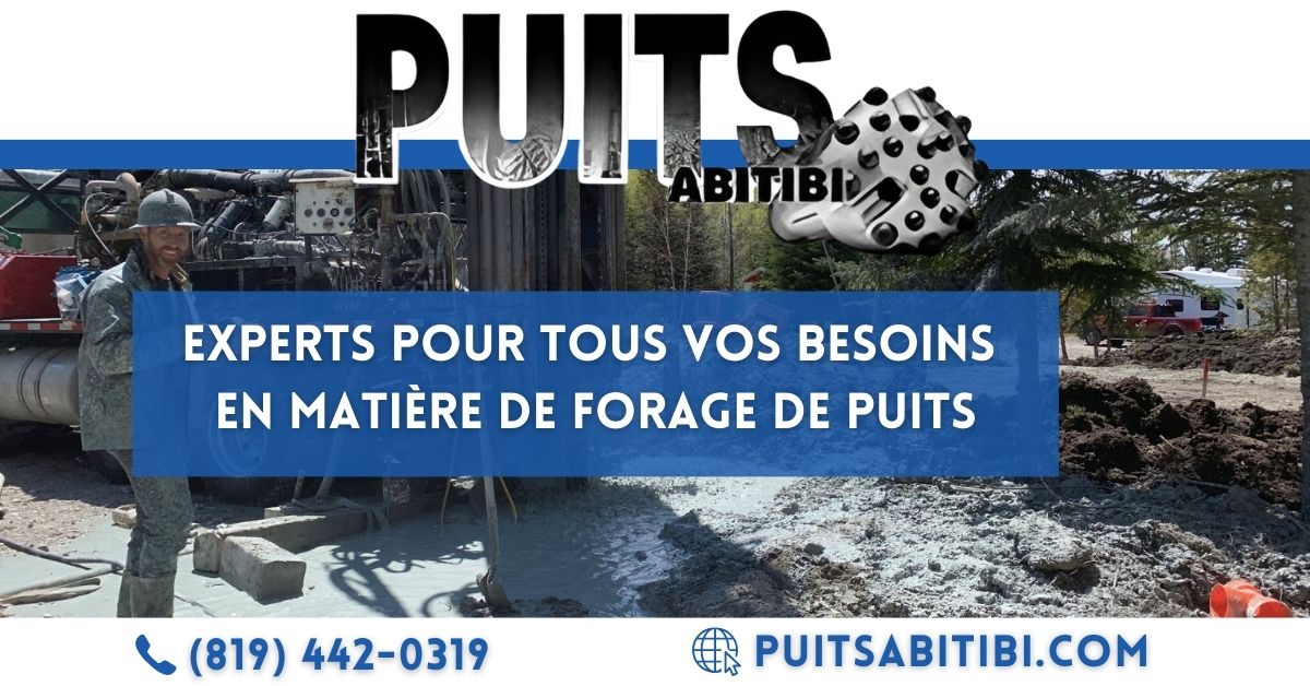 Forage de puits Val-d'Or