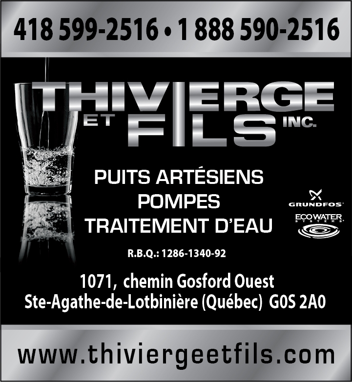 Forage de puits Plessisville